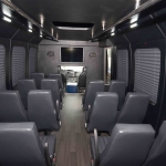 shuttle bus interior